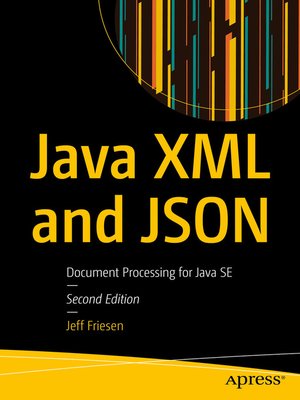 cover image of Java XML and JSON